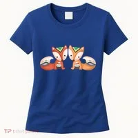 Tribal Foxes Women's T-Shirt thumb 0
