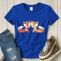 Tribal Foxes Women's T-Shirt thumb 3