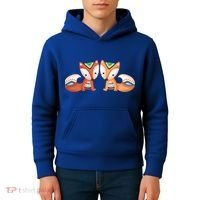 Tribal Foxes Kids Hoodie thumb 4