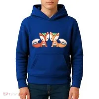 Tribal Foxes Kids Hoodie thumb 4