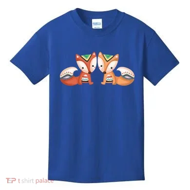 Tribal Foxes Kids T-Shirt