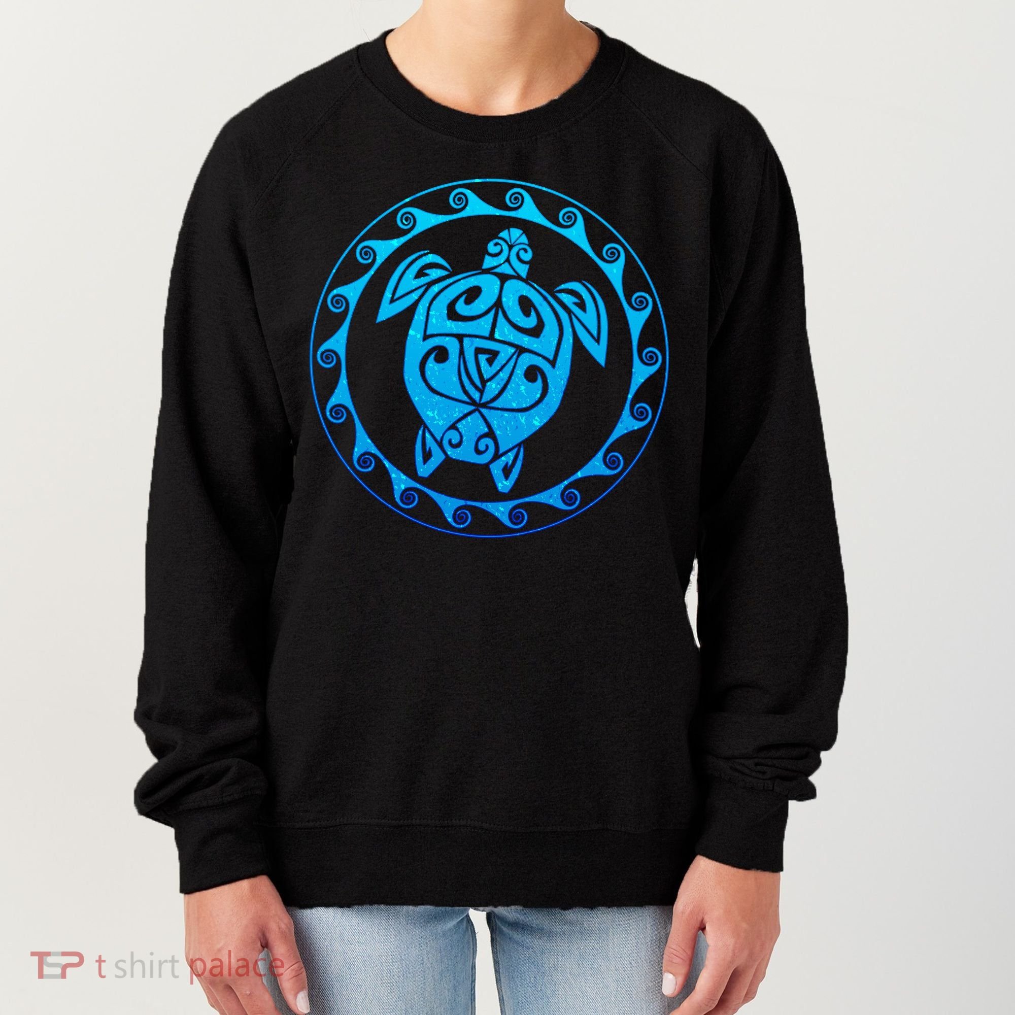 Tribal Sea Turtle Women's Sweatshirt