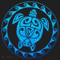 Tribal Sea Turtle Women's Sweatshirt thumb 2