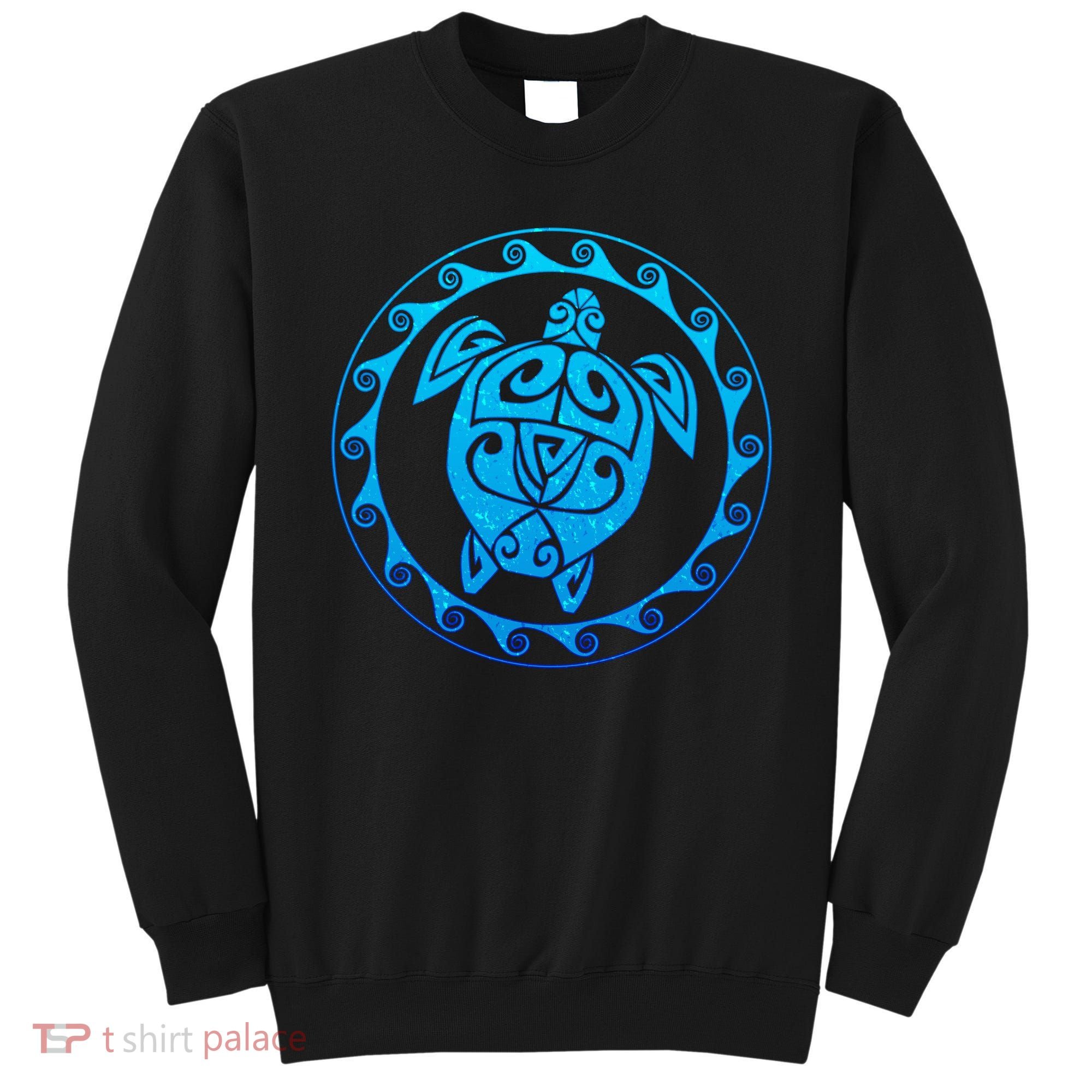 Tribal Sea Turtle Sweatshirt