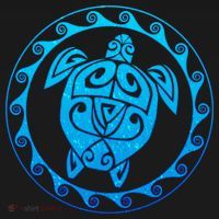Tribal Sea Turtle T-Shirt thumb 7