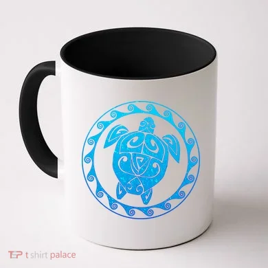 Tribal Sea Turtle Coffee Mug