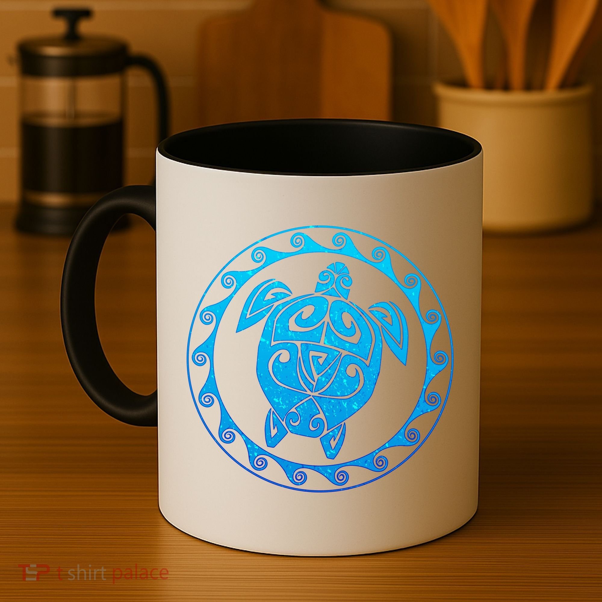 Tribal Sea Turtle Coffee Mug