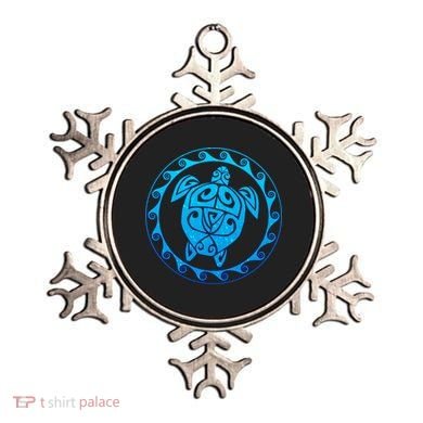 Tribal Sea Turtle Ornament