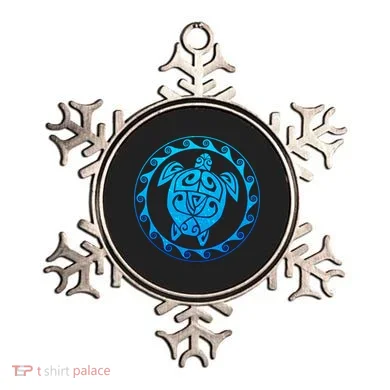 Tribal Sea Turtle Ornament