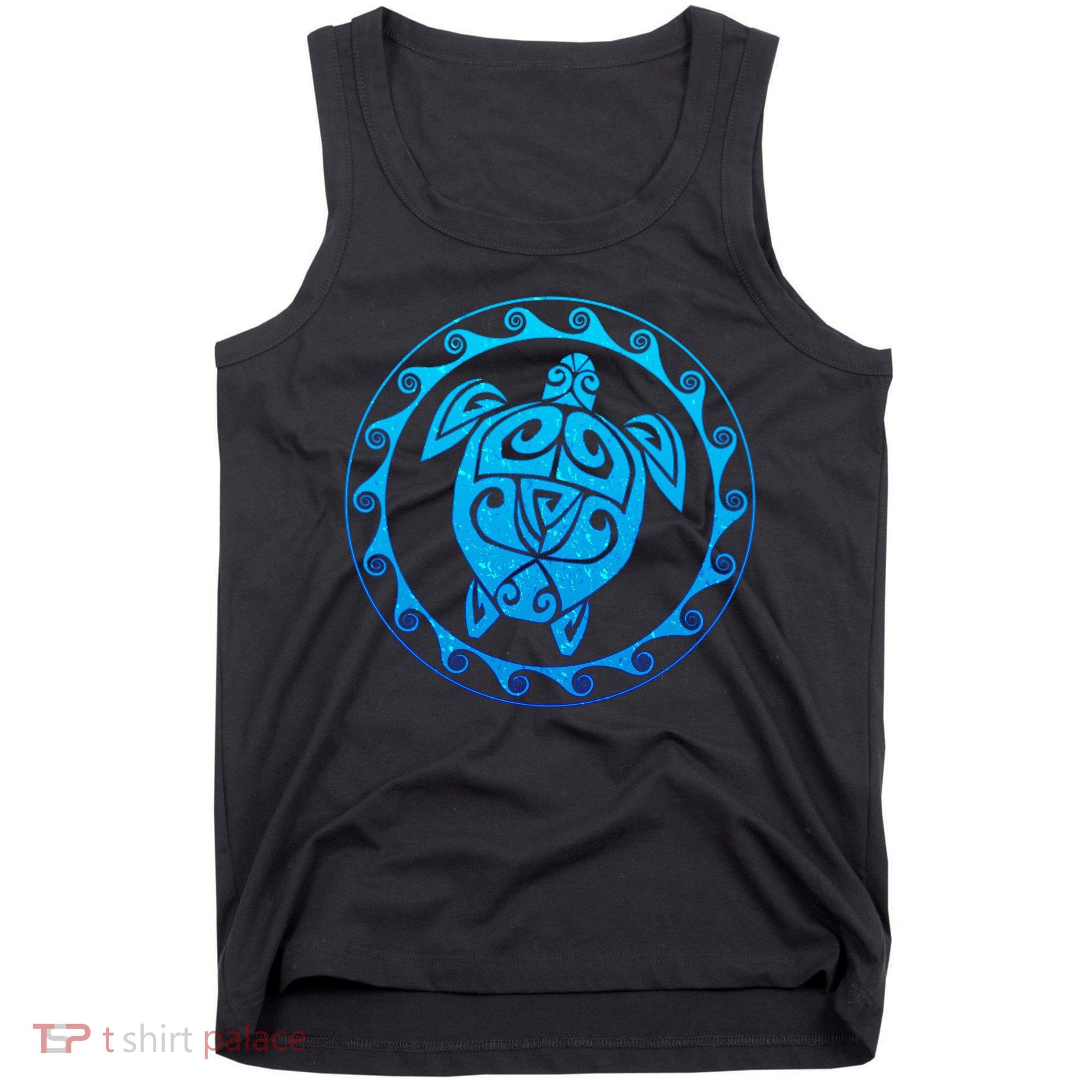 Tribal Sea Turtle Tank Top