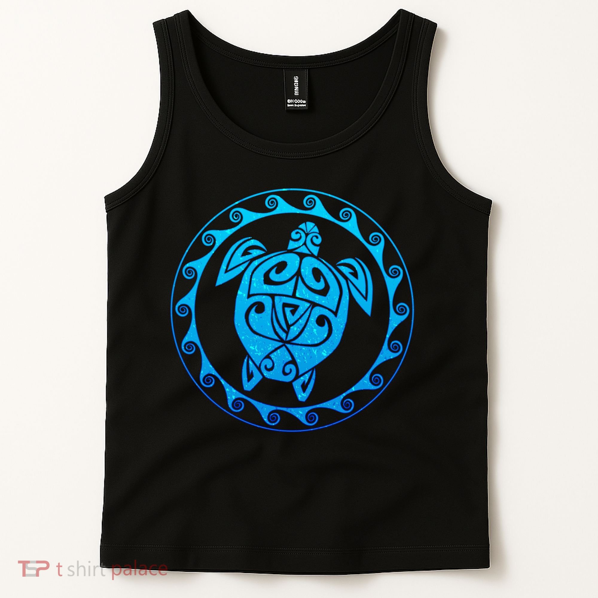 Tribal Sea Turtle Tank Top