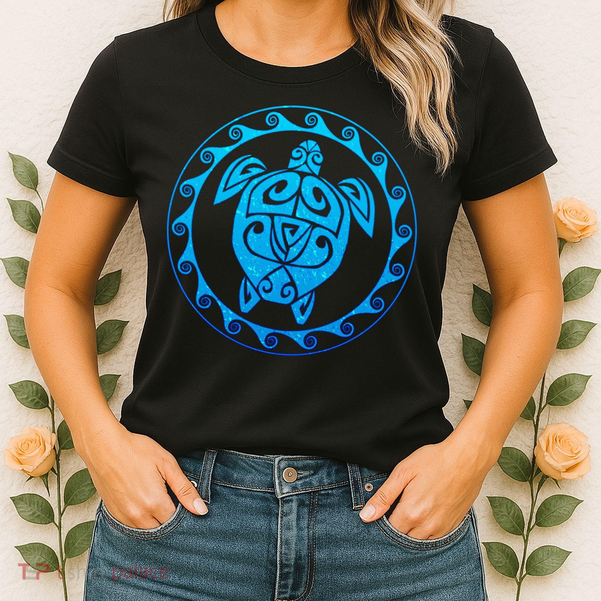 Tribal Sea Turtle Women's T-Shirt