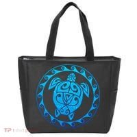 Tribal Sea Turtle Tote Bag thumb 0