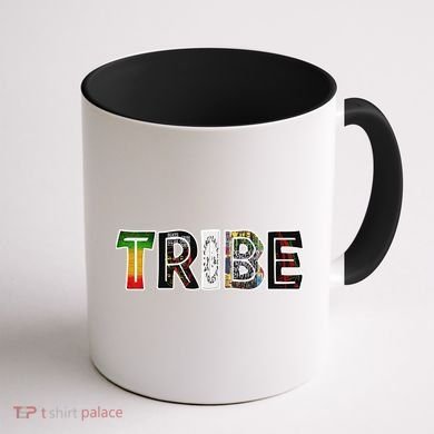 Tribe African Logo Coffee Mug back