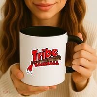 Tribe Baseball Sports Logo Coffee Mug thumb 3