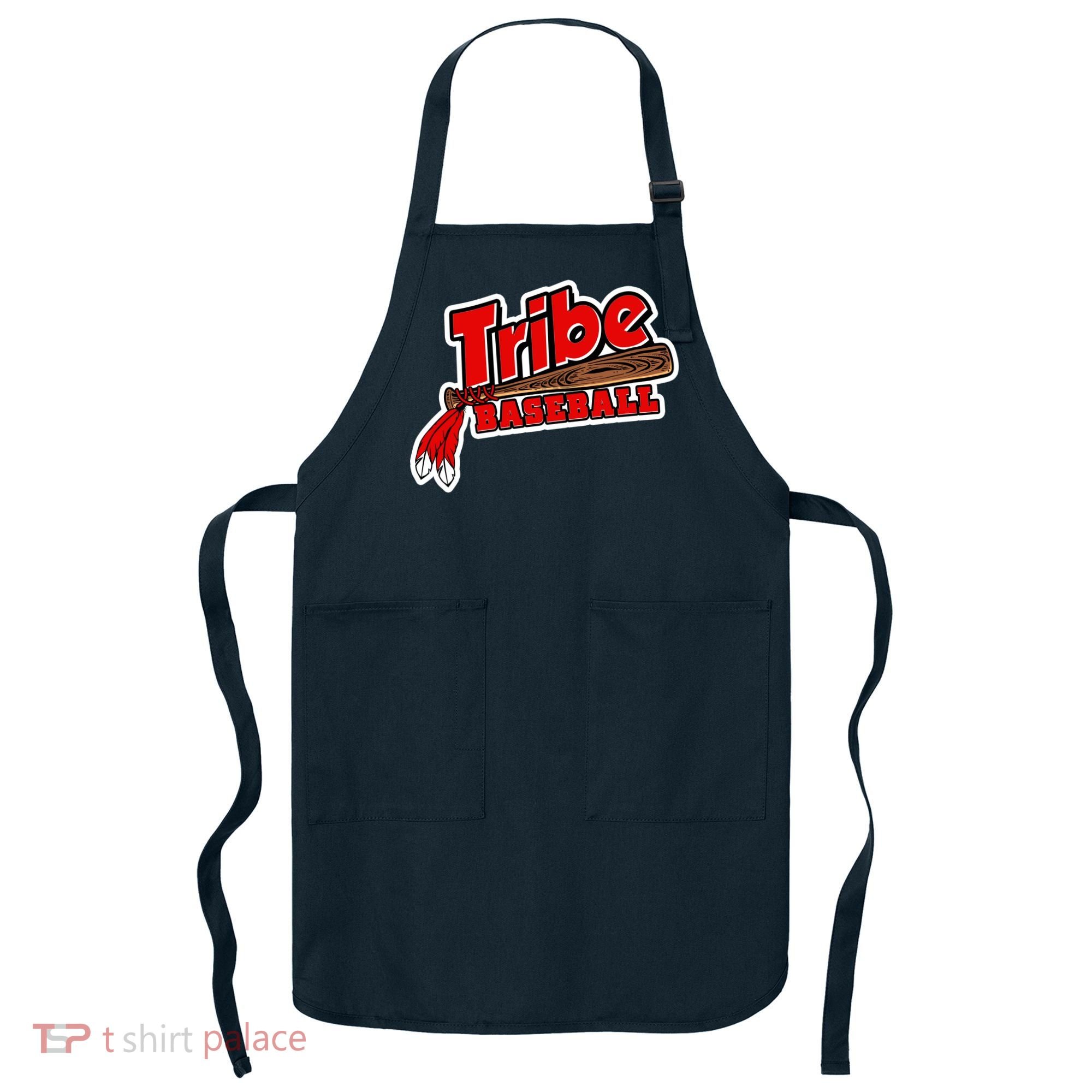 Tribe Baseball Sports Logo Apron