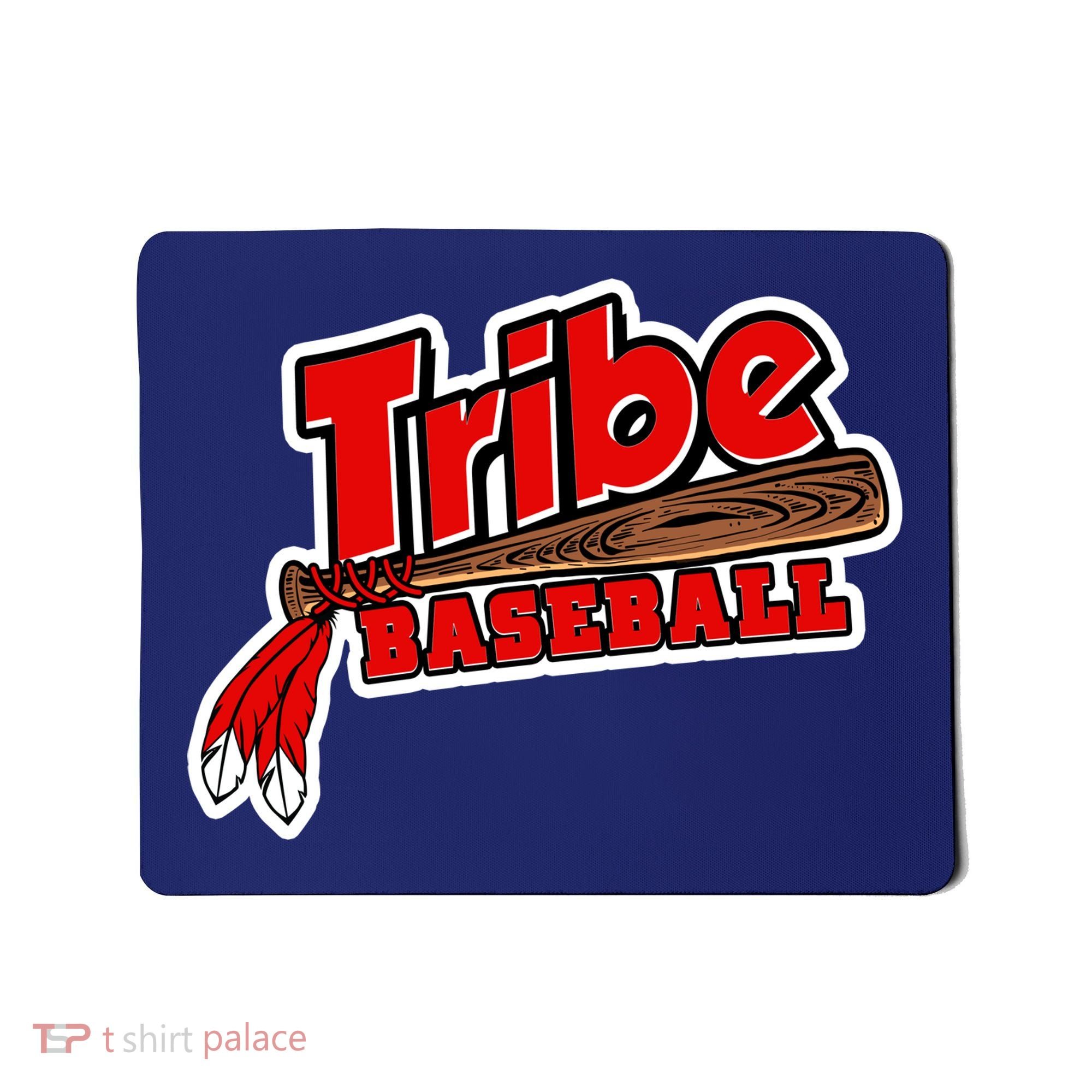 Tribe Baseball Sports Logo Mousepad