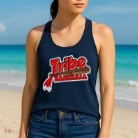Tribe Baseball Sports Logo Women's Tank Top thumb 2