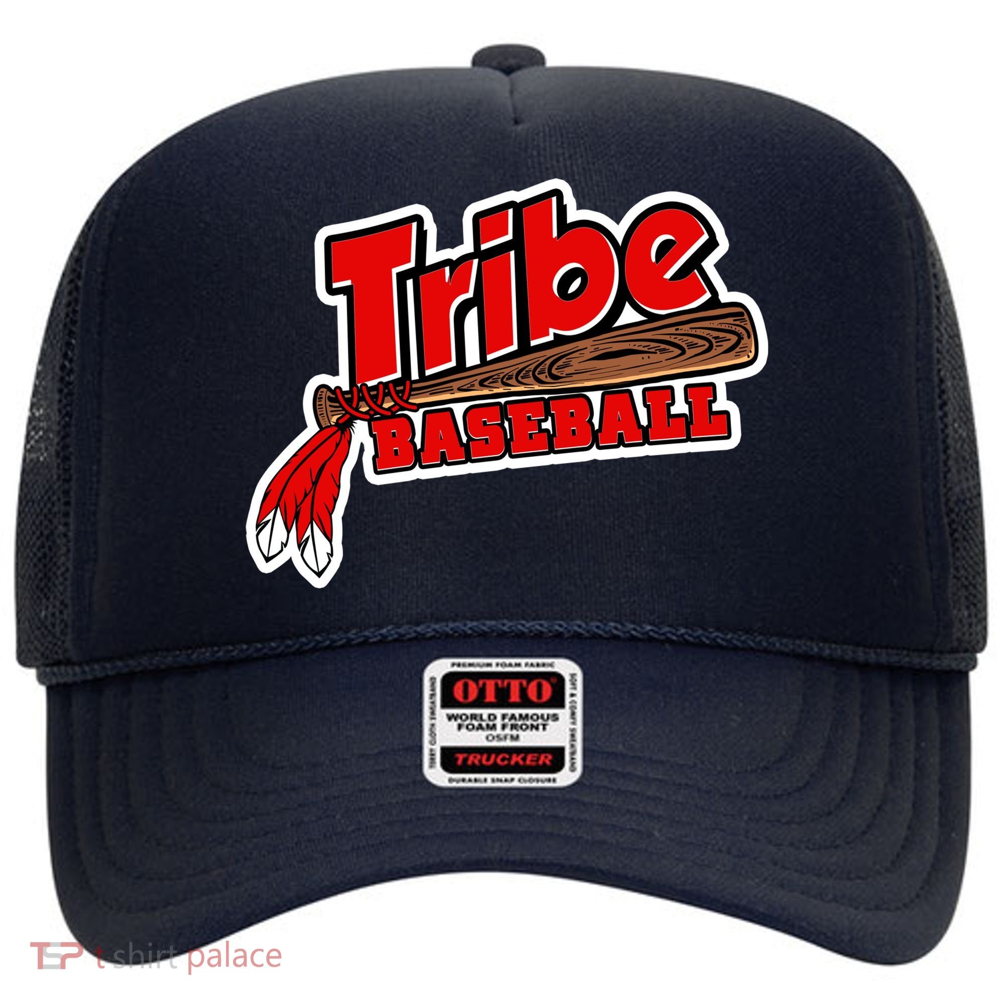 Tribe Baseball Sports Logo Hat