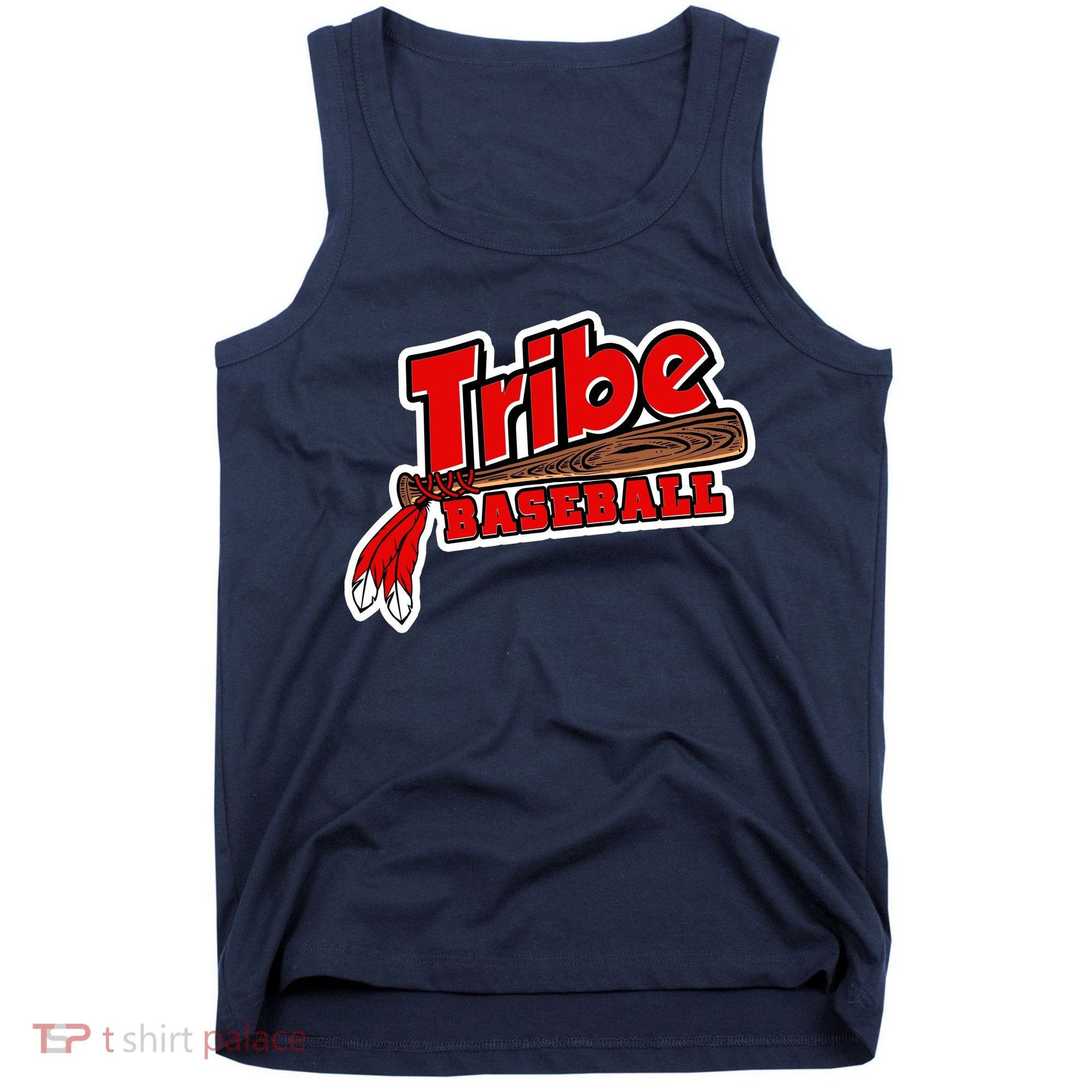 Tribe Baseball Sports Logo Tank Top