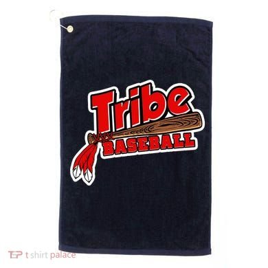 Tribe Baseball Sports Logo Golf Towel