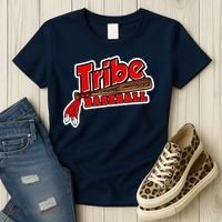 Tribe Baseball Sports Logo Women's T-Shirt thumb 3