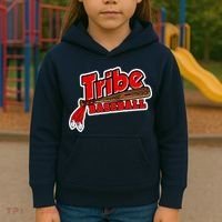 Tribe Baseball Sports Logo Kids Hoodie thumb 3