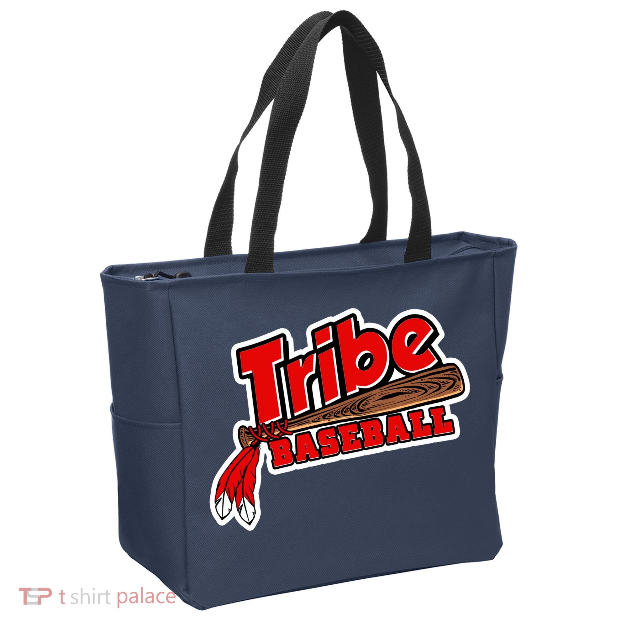 Tribe Baseball Sports Logo Tote Bag
