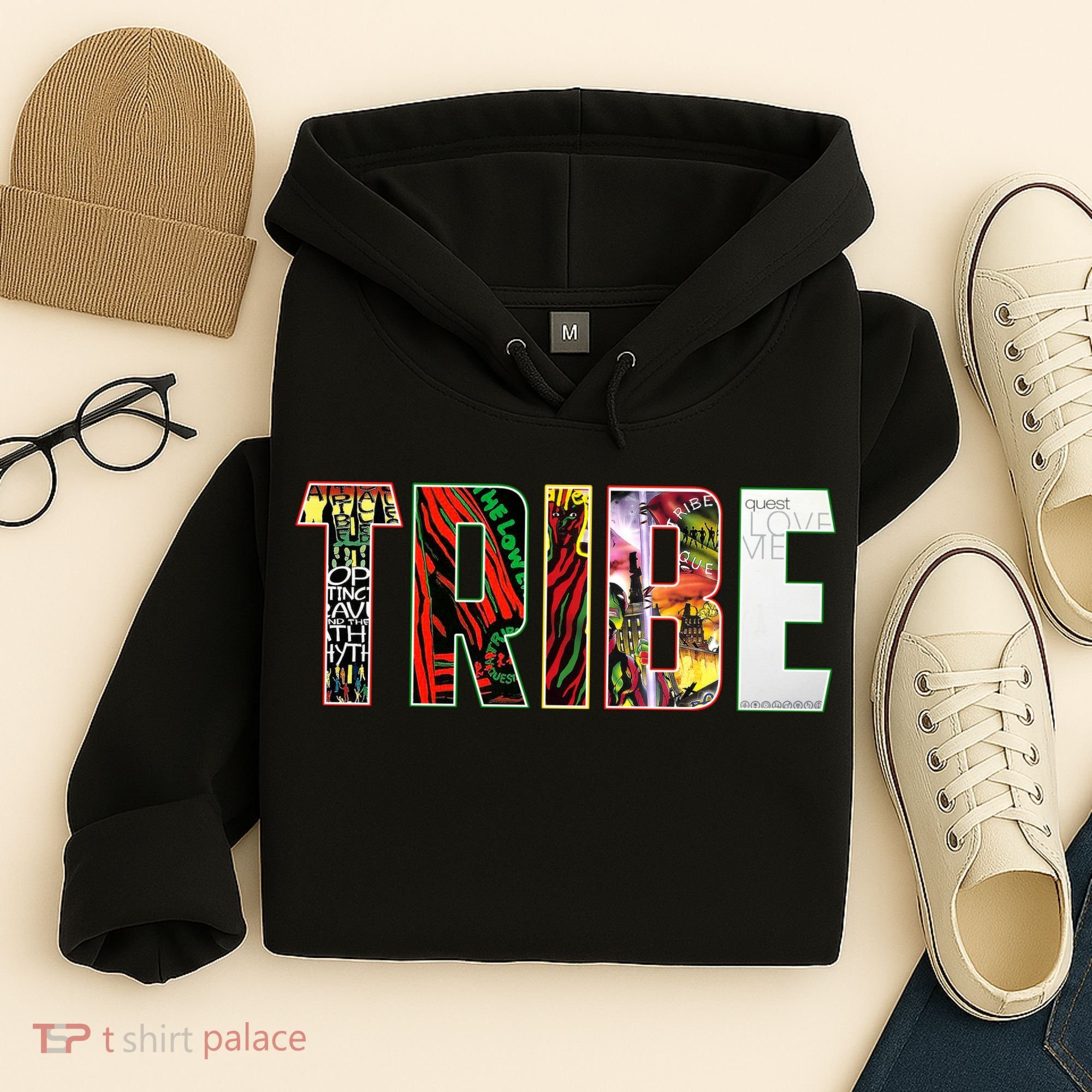 Tribe Music Album Covers  Hoodie