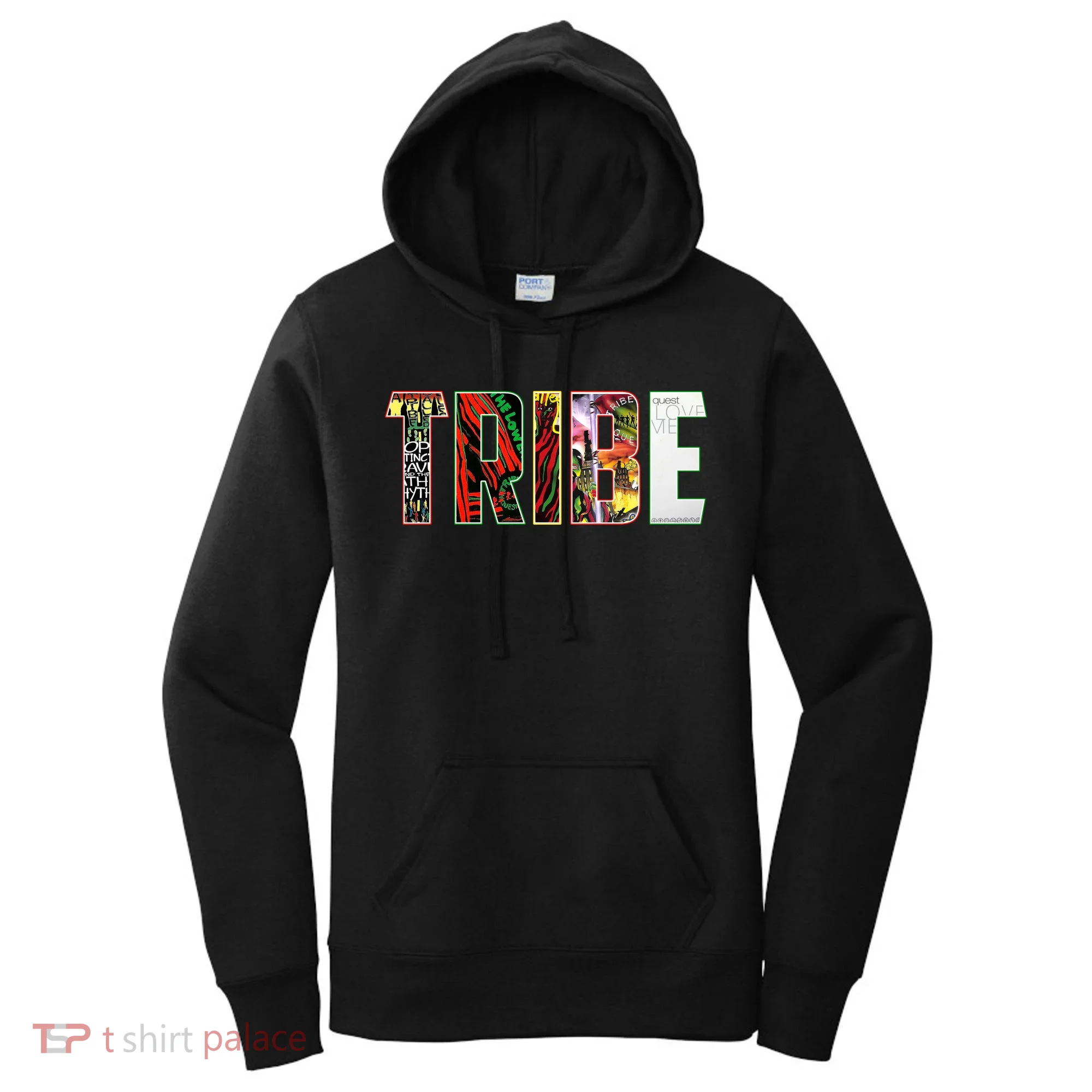 Tribe Music Album Covers  Women's Hoodie
