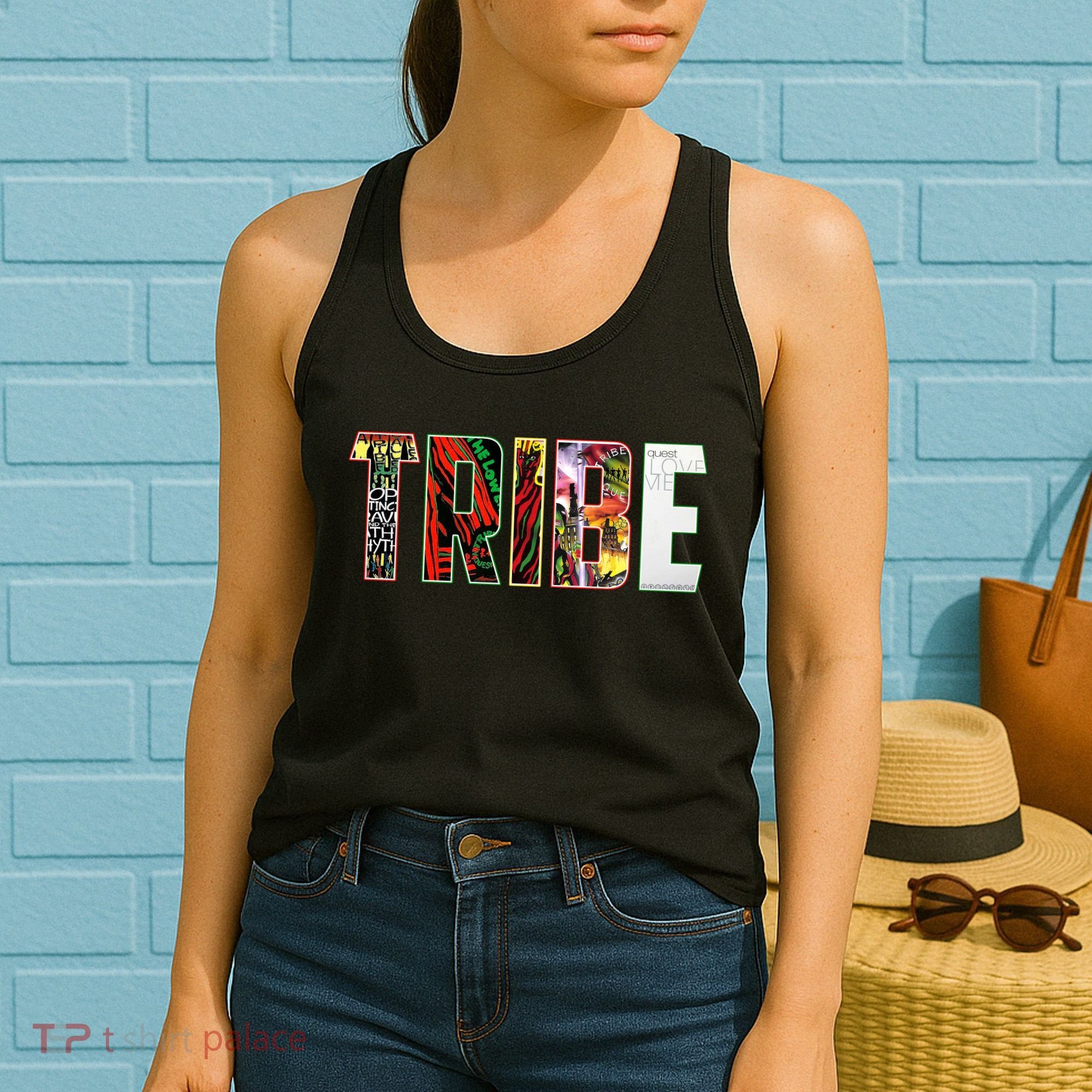 Tribe Music Album Covers  Women's Tank Top