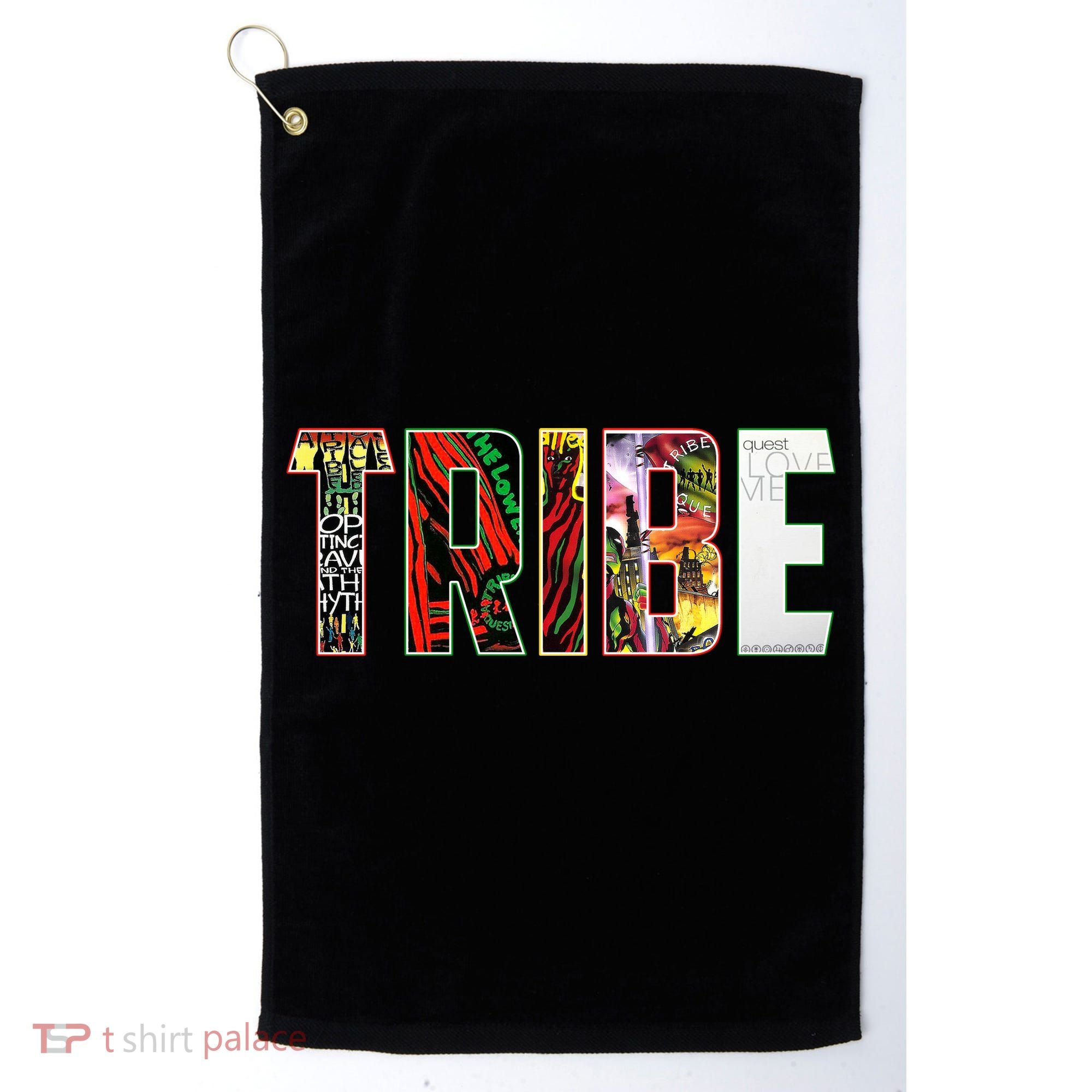 Tribe Music Album Covers  Golf Towel