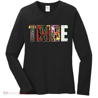 Tribe Music Album Covers  Women's Long Sleeve Shirt