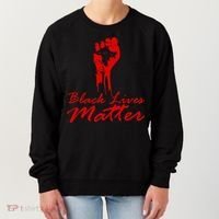 Tribute Black Lives Matter Fist Women's Sweatshirt thumb 0