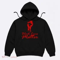 Tribute Black Lives Matter Fist Hoodie thumb 0