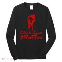 Tribute Black Lives Matter Fist Long Sleeve Shirt thumb 0