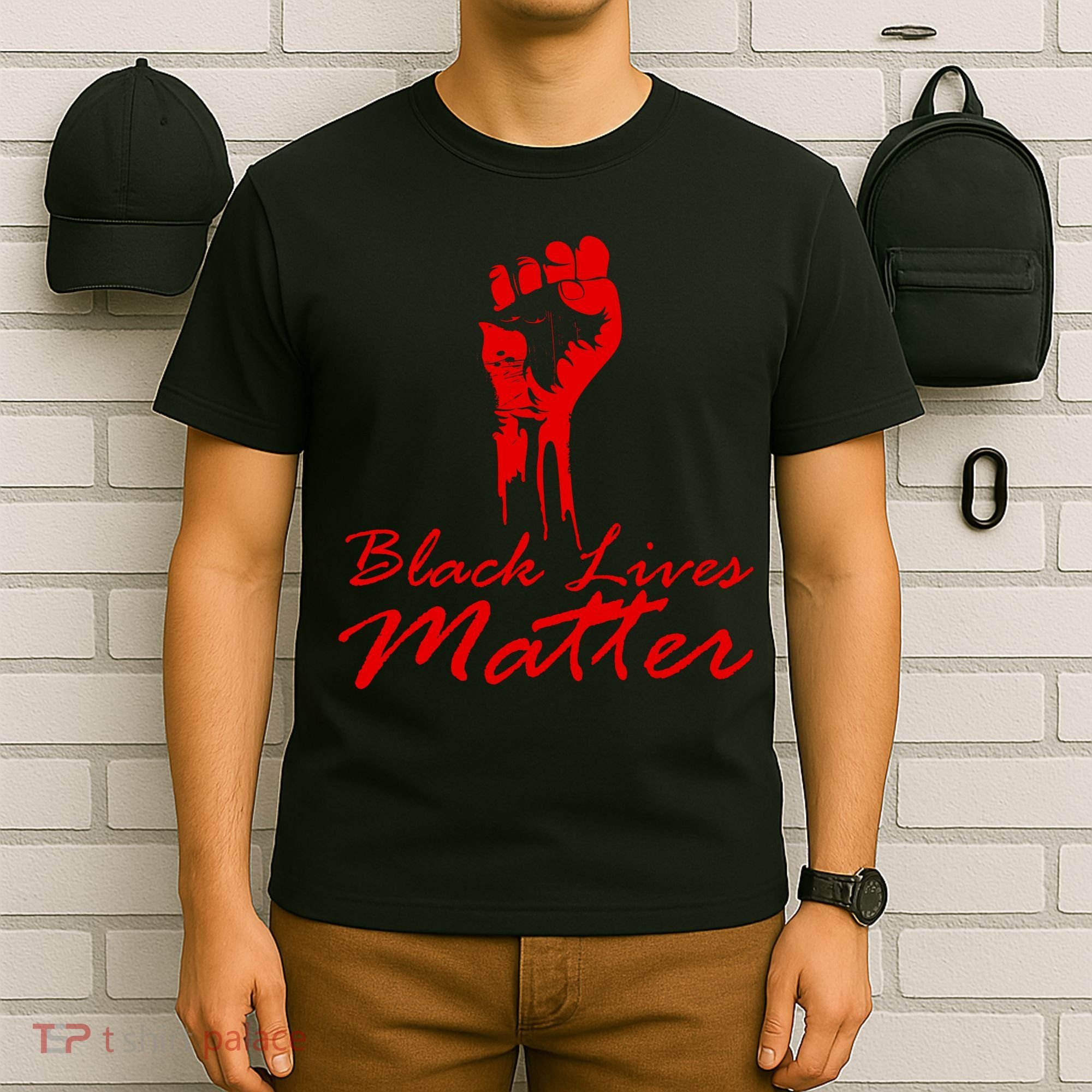 Tribute Black Lives Matter Fist T-Shirt