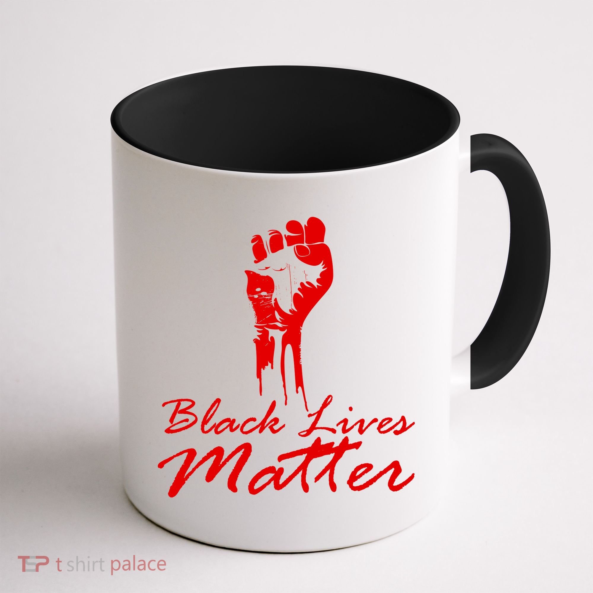 Tribute Black Lives Matter Fist Coffee Mug