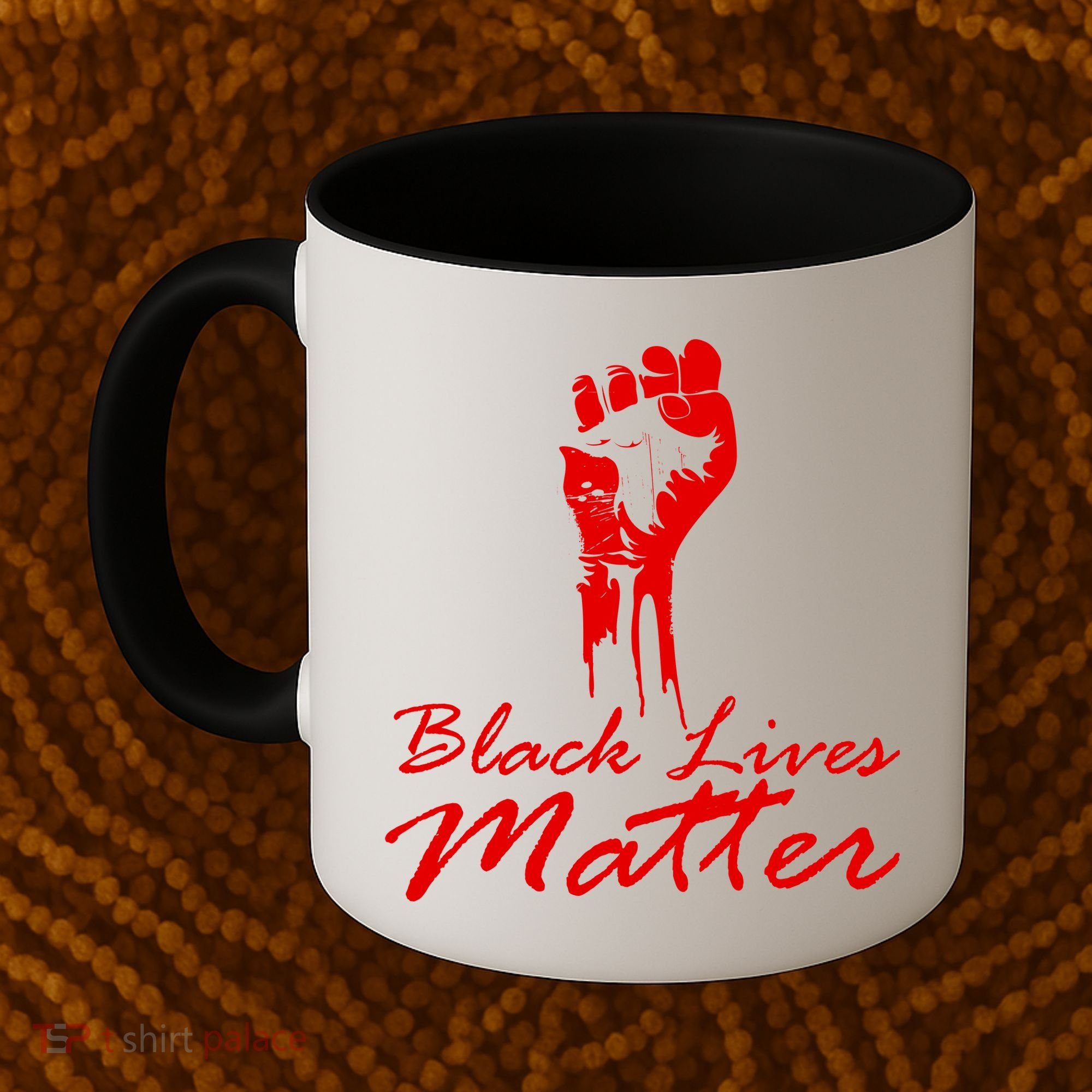 Tribute Black Lives Matter Fist Coffee Mug