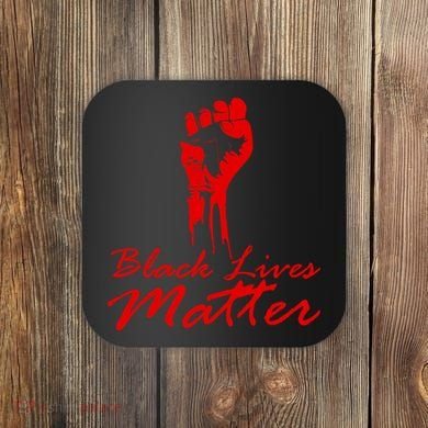 Tribute Black Lives Matter Fist Coaster