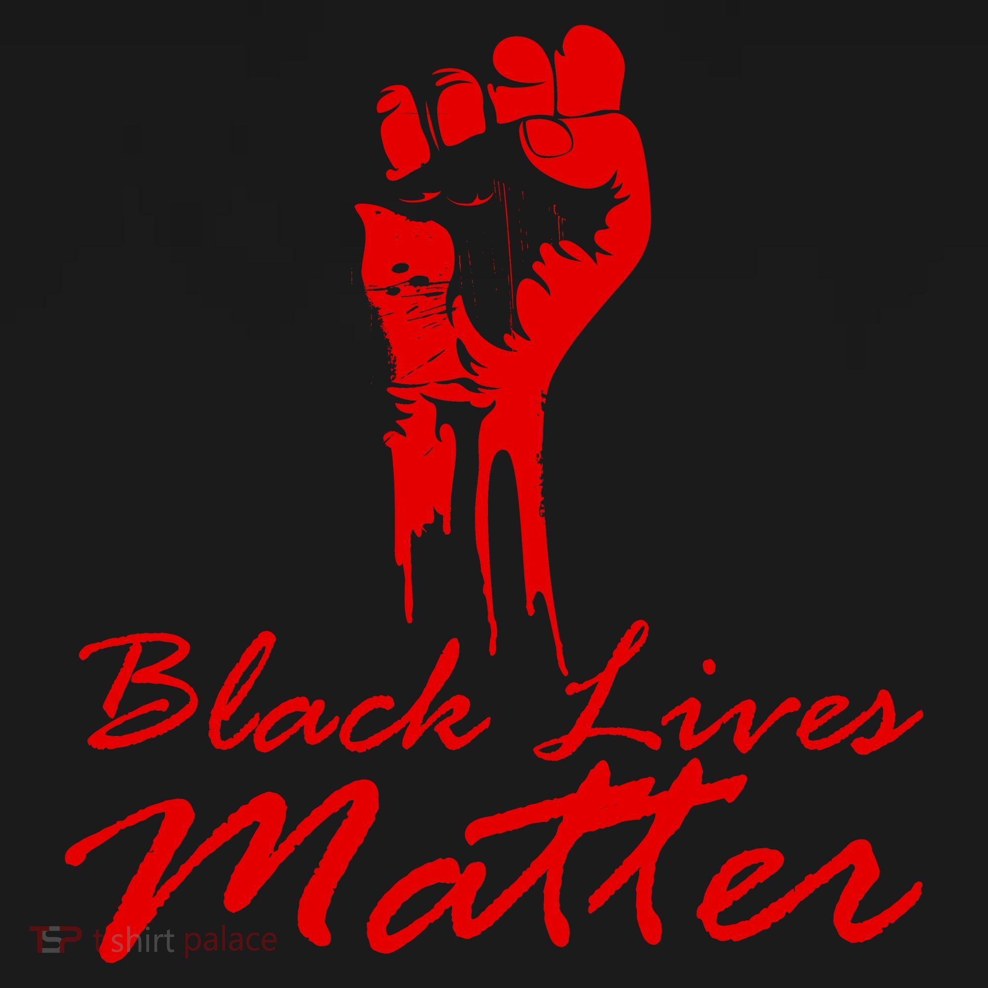 Tribute Black Lives Matter Fist Toddler Hoodie