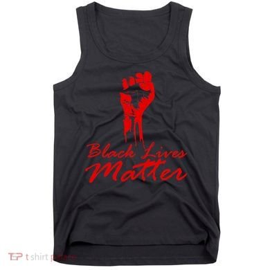 Tribute Black Lives Matter Fist Tank Top