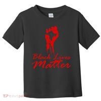 Tribute Black Lives Matter Fist Toddler T-Shirt thumb 0