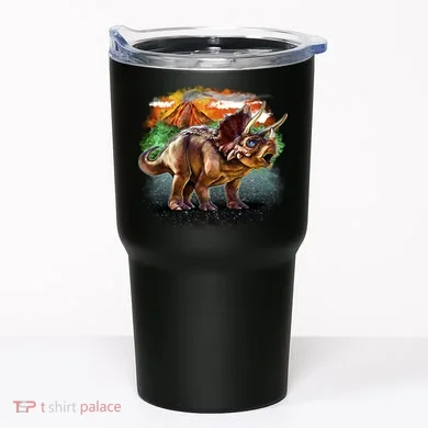 Triceratops Volcano Tumbler