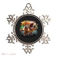 Triceratops Volcano Ornament thumb 0