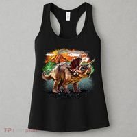 Triceratops Volcano Women's Tank Top thumb 3
