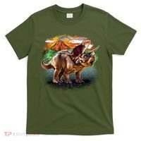 Triceratops Volcano T-Shirt thumb 0