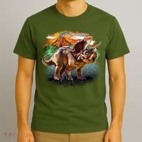 Triceratops Volcano T-Shirt thumb 3
