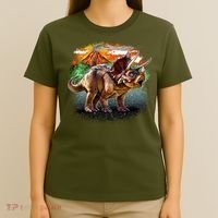 Triceratops Volcano T-Shirt thumb 4