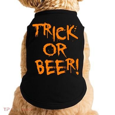 Trick Or Beer Doggie Tank